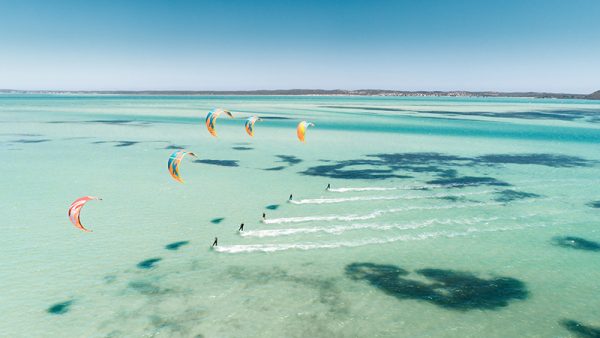 KiteSurf Sharkbay Langebaan Southafrica